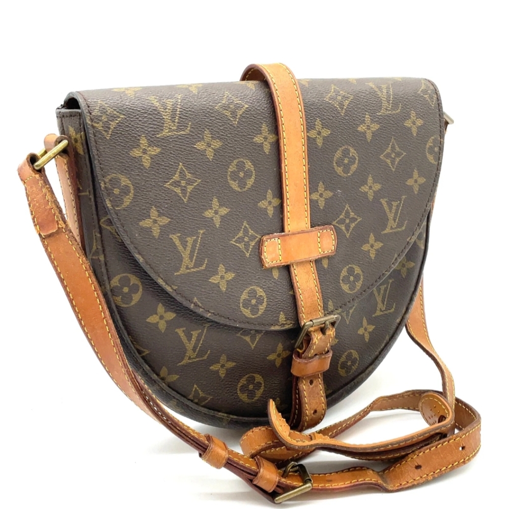 LOUIS VUITTON Chantilly GM Monogram Vintage Crossbody Shoulder Bag - Picture 2 of 16